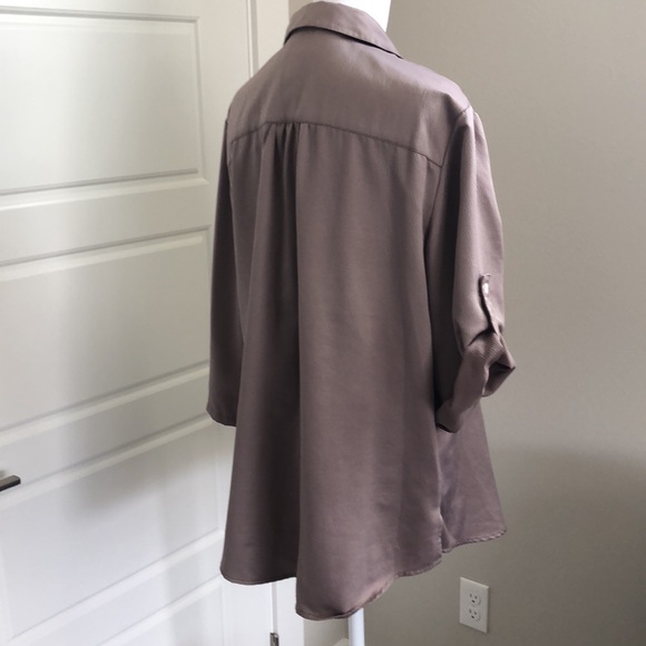 Chico bronze satin blouse - Picture 2 of 14